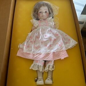 America's Sweetheart Shirley Temple Porcelain Doll 16" by Ideal Collectible